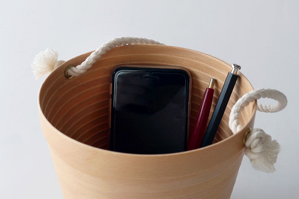 BUNACO バケツバッグ（ナチュラル）1個