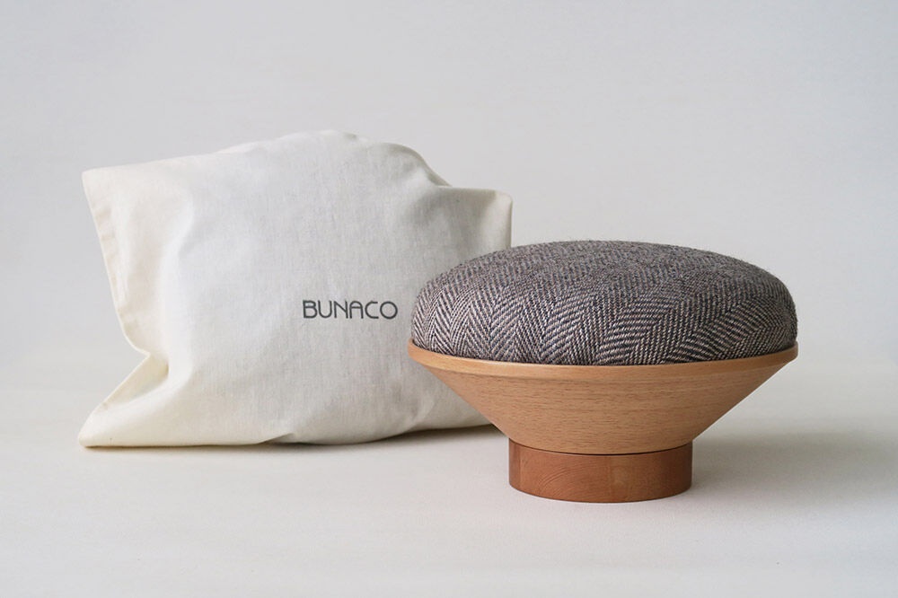 【寄附金額見直しました】BUNACO「正座のため」のイス（レギュラー）トラッドレッド 1個