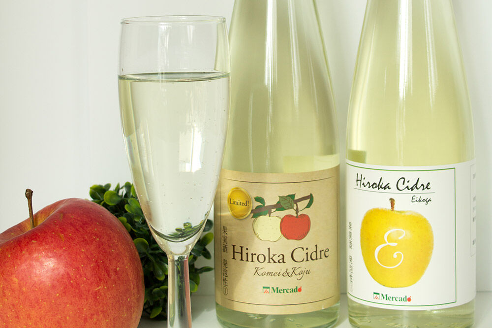 【寄附金額見直しました】弘果オリジナル品種シードル 2種類セット 500ml×2本