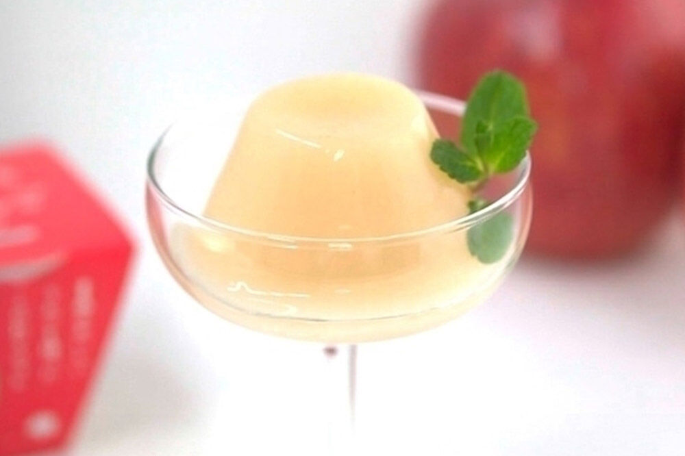 【寄附金額見直しました】青森りんごジュレ 112g×12個セット