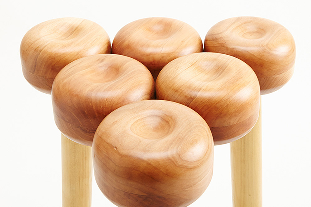 Ringoスツール 大  木製 おしゃれ かわいい 日本製