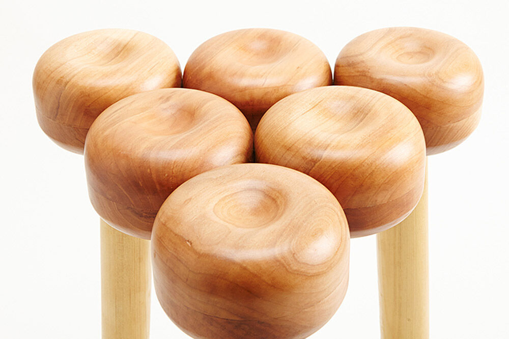 【寄附金額見直しました】Ringoスツール 大  木製 おしゃれ かわいい 日本製