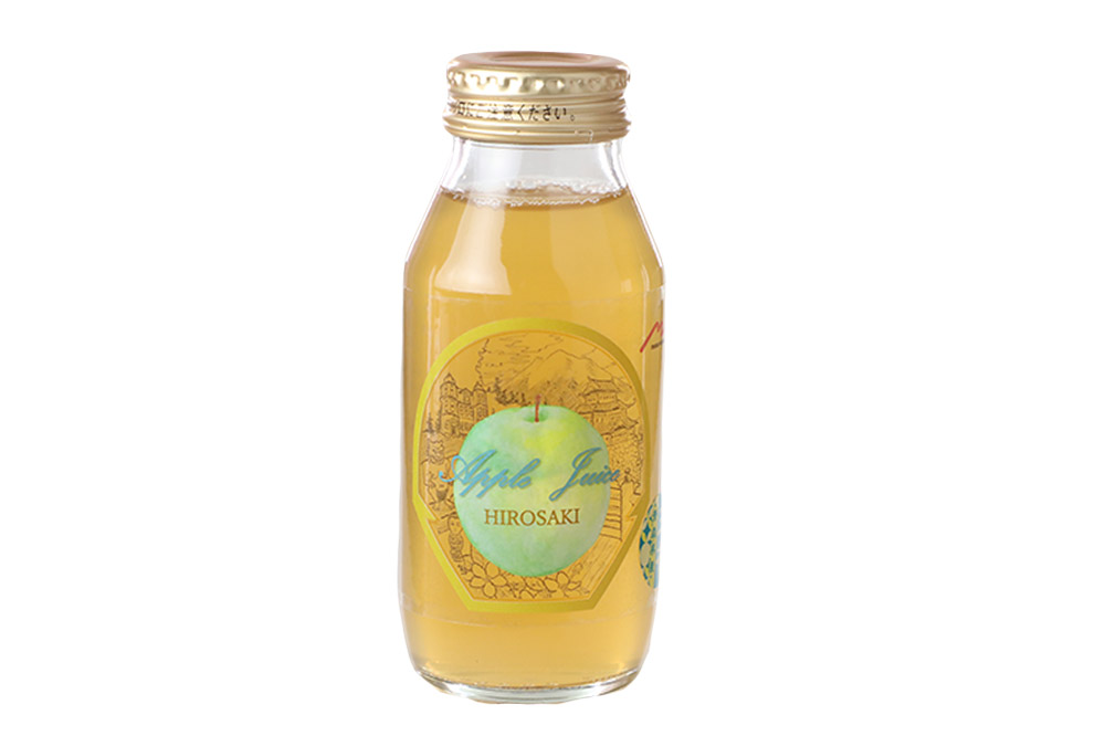 ストレートりんごジュース 王林 180ml×10本セット 青森県弘前市産りんご果汁100％ みらいファーム・ラボ 株式会社 小栗山農園