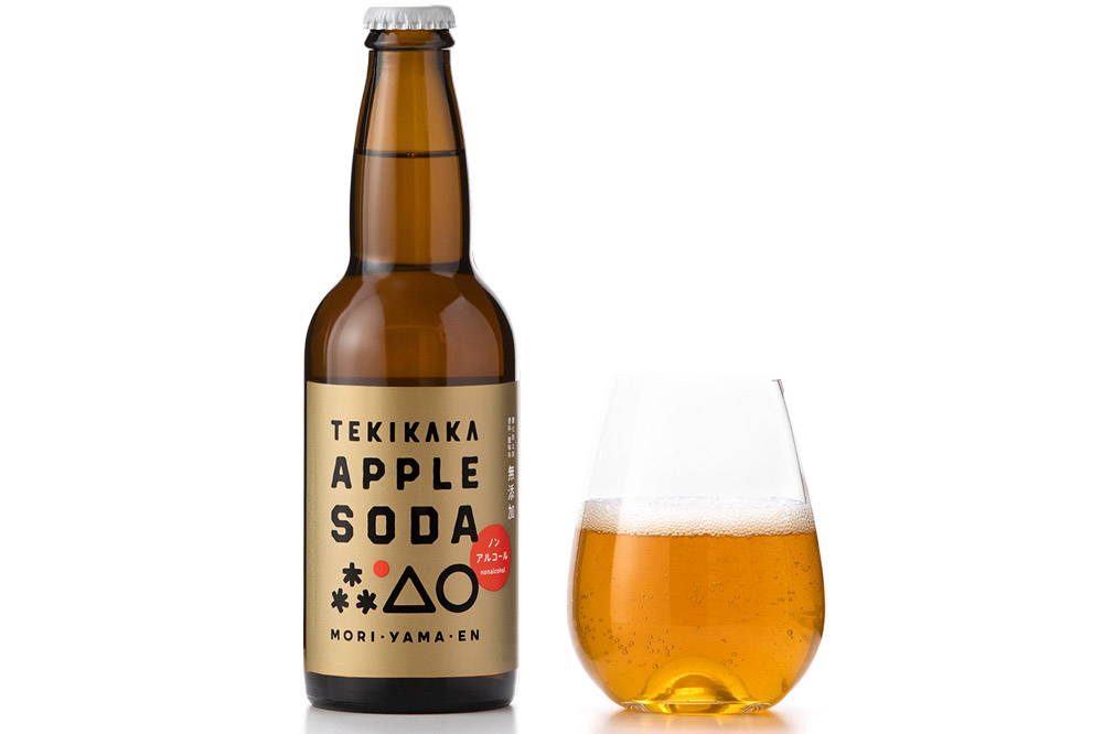 摘果りんごのアップサイクルドリンク テキカカアップルソーダ 330ml×6本 青森 弘前 林檎 リンゴ