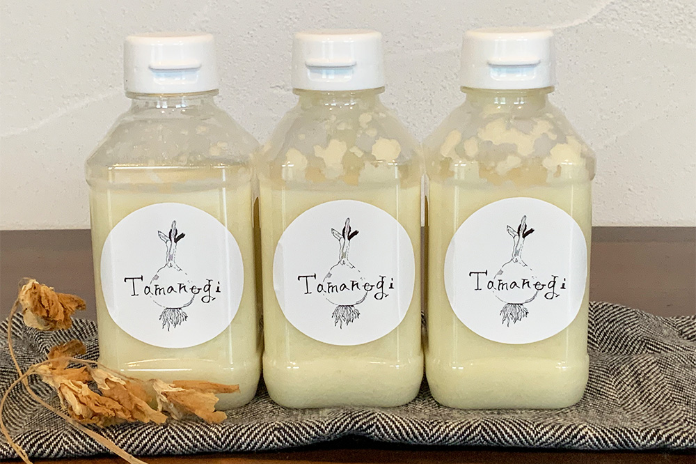 ドレッシング オリジナル 玉ねぎドレッシング【ピッツェリア ジーナキッコ】  白×3本