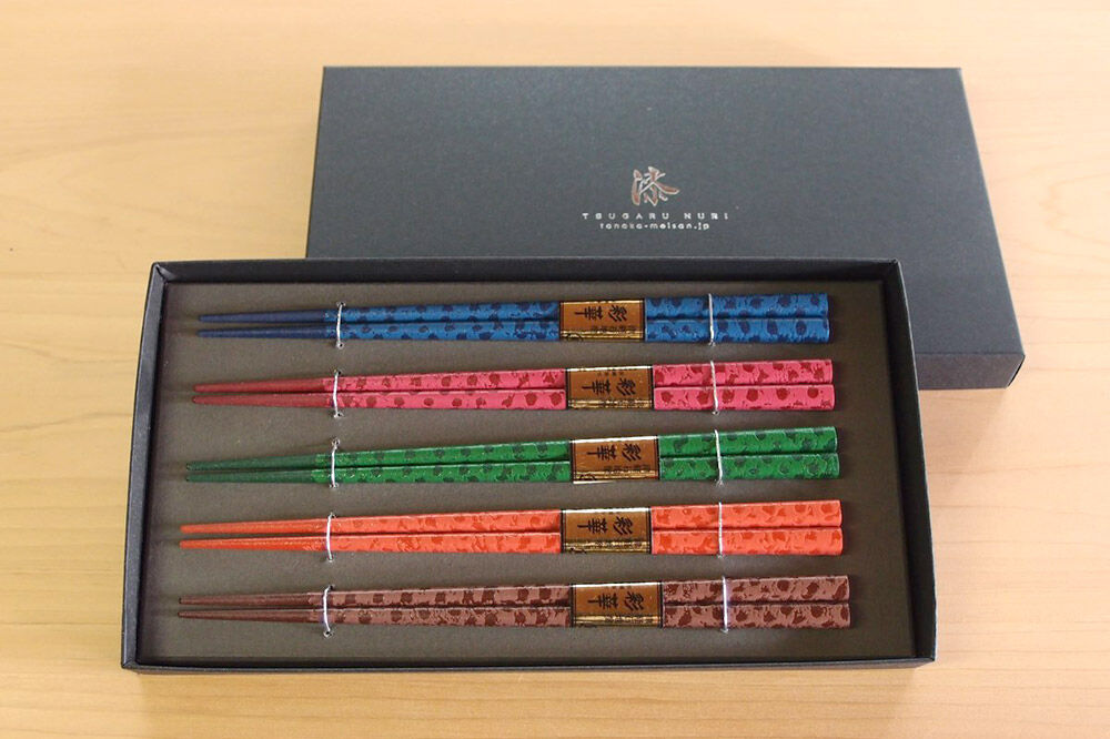 【寄附金額見直しました】すべらない 箸 彩華（5膳セット）