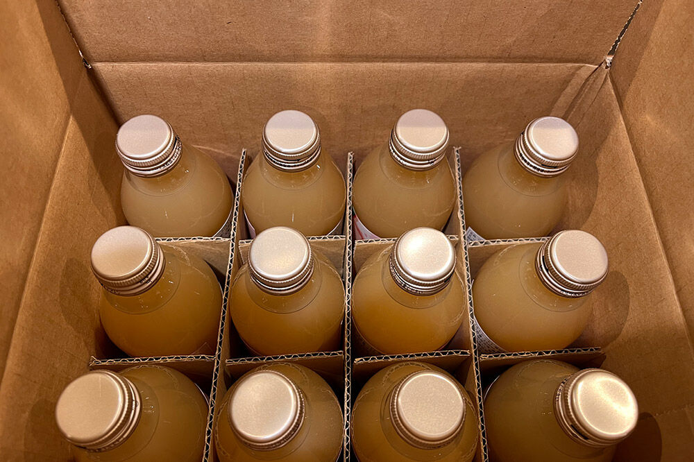 【寄附金額見直しました】《定期便3ヶ月》ストレートりんごジュース【AOMORI APPLE】250ml×12本 としぞう。