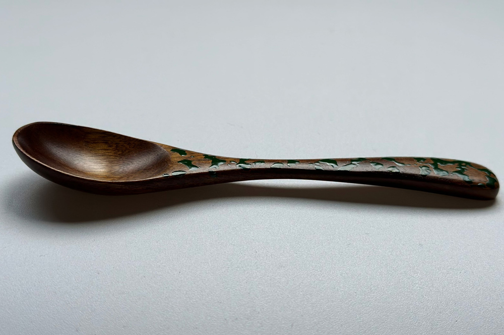 津軽塗仕掛紋 コーヒースプーン 5本セット 化粧箱入