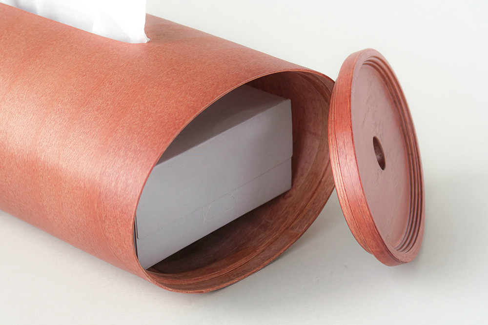 BUNACO ティッシュボックス SWING（さくら色）1個