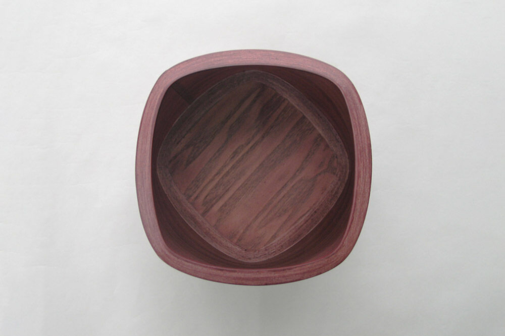 【寄附金額見直しました】BUNACO ダストボックスTwist3 Mサイズ（ローズ）専用インナー付き 1個