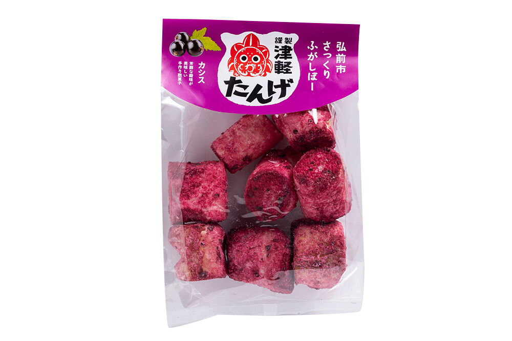 【寄附金額見直しました】【謹製津軽たんげ】弘前市さっくりふがしぼー 3種【だけきみ・りんご・カシス】70g×各1袋