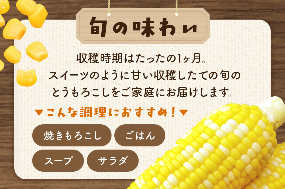 嶽きみ真空パック SSサイズ 10本 しらかみラボ