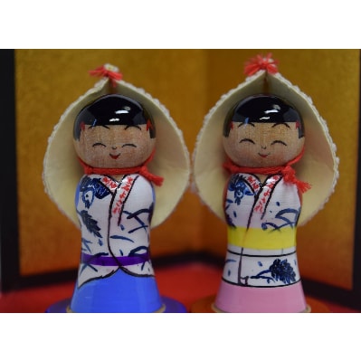 よされこけスこぎん刺しVer　2個セット