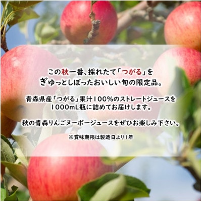 【シャイニーアップルジュース】青森のおもてなし　初しぼり　1000mL瓶