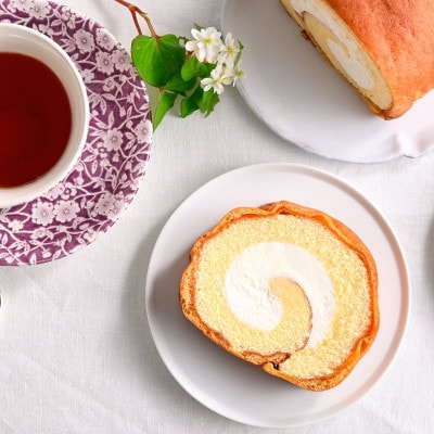 黒石シューロール1本入　生クリーム【バニラ】【配送不可地域：離島】