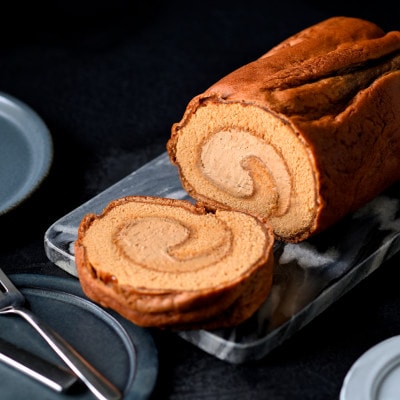 黒石シューロール1本入　生クリーム【コーヒー】【配送不可地域：離島】