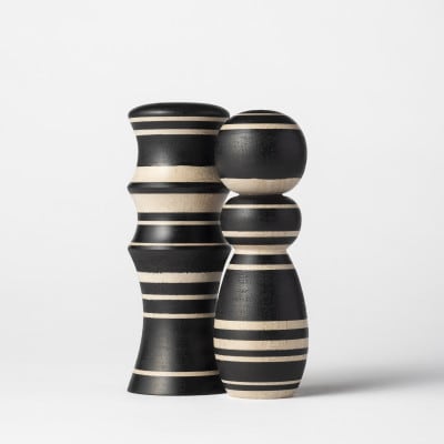 ルビンのこけし(ブラック/ペア)