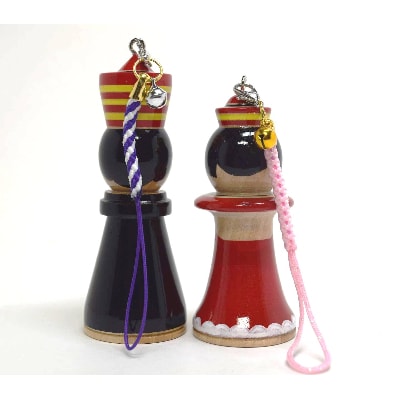 「こけス」ドレスアップストラップ(キング・クイーン)