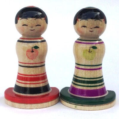 「こけス」箸置き＆マグネット(りんごVer)