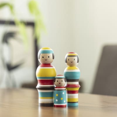 ルビンのこけし(カラフル/ファミリー)