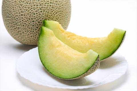 【2026年7月後半発送】【贈答用】つがるの高級メロン　東日流グリーン1玉