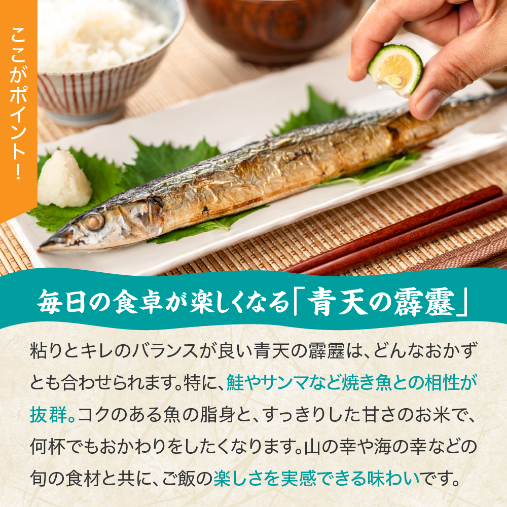 【令和7年産米】 青天の霹靂 と はれわたり 10kg (5kg×2) 2品種食べ比べ セット 青森県産 米 特別栽培米