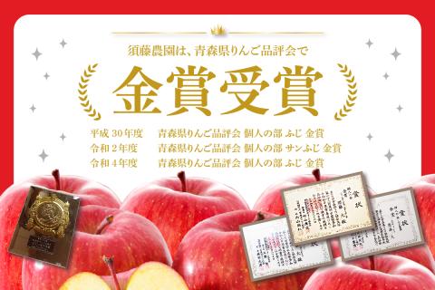 【2026年2月下旬発送】【訳あり】りんご 青森産 約5kg サンふじ