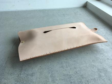 ※素地※本革レザーティッシュカバーヌメ革