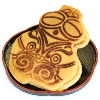 しゃこドラ 110g×9ヶ入 1箱｜どら焼き ゆるキャラ 和菓子 お茶菓子 縄文 土偶 [0419]