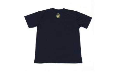 しゃこちゃんTシャツ(紺) 1枚｜半袖 メンズ レディース ゆるきゃら 縄文 土偶 [0421]