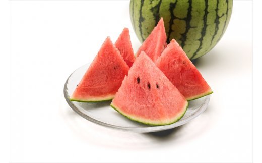 スイカ (小玉) ピノガール2玉 青森産 産直｜つがる市産 2026年産 令和8年 夏 すいか 西瓜 果物 フルーツ 旬 特産 藤農園 農福連携 [0834]