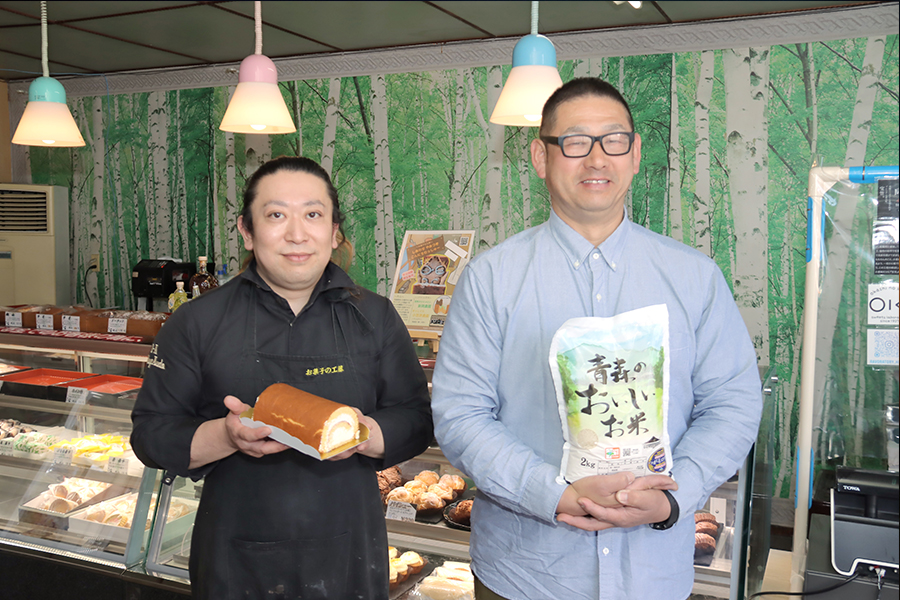 お菓子の工藤 TSUGARUロール 1本 (約500g)｜ロールケーキ デザート スイーツ クリーム つがる まっしぐら 米粉 [0436]