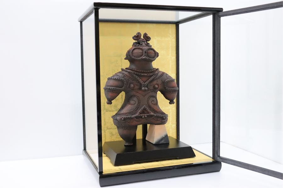 完全手作り 遮光器土偶 (大)｜青森 津軽 つがる土偶 縄文 どぐう