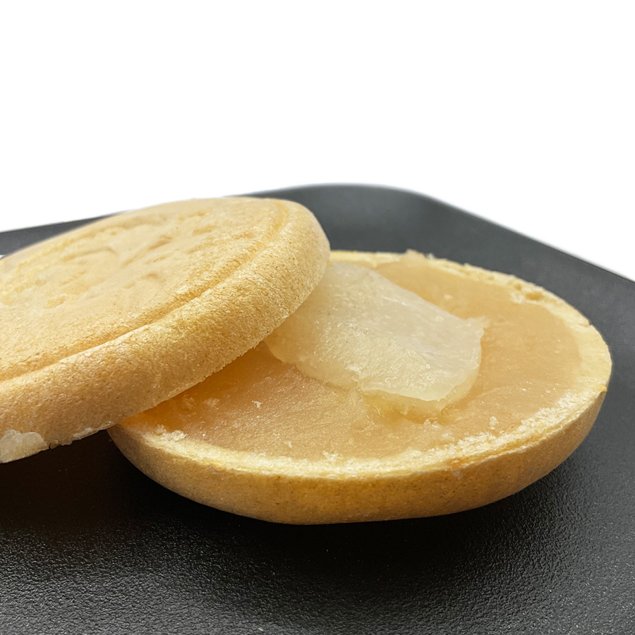 [つがーるちゃん最中]＆[メロン最中] 計11個 ミックスセット｜りんご めろん もなか モナカ お菓子 和菓子 お餅 白あん 餡 つがる市 特産品 お土産 贈答 ギフト ゆるキャラ [0786]