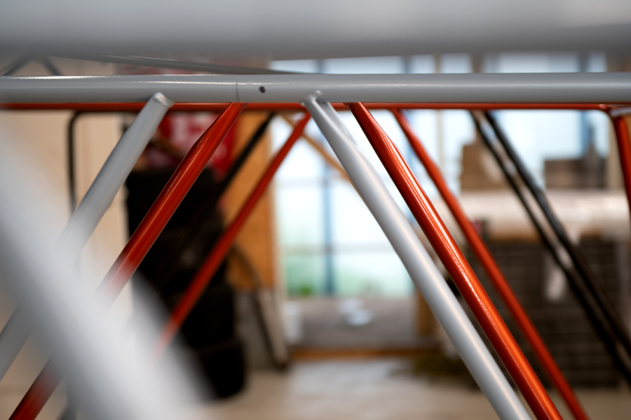 バグトラック 軽トラ用多機能テントキット (スタンダードタイプ) カーキ＆ネイビー [0546]