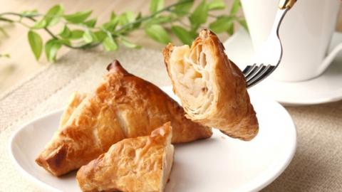 青森りんごでつくった三角アップルパイ 岩木づつみ (60g×10個)｜青森 津軽 つがる産 りんご あっぷる お菓子 [0386]