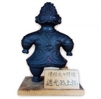 遮光器土偶の置物 (中)｜青森 津軽 縄文 どぐう しゃこちゃん つがる市