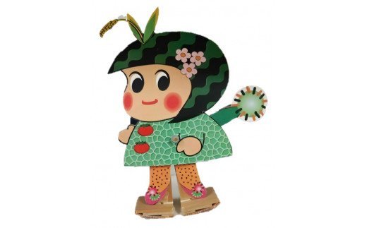 歩くつがーるちゃん (からくりおもちゃ工作) [0011]