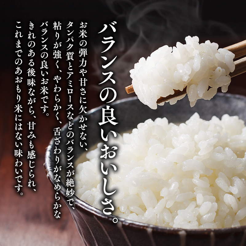 定期便　3カ月連続配送！令和6年産 はれわたり5kg×3カ月