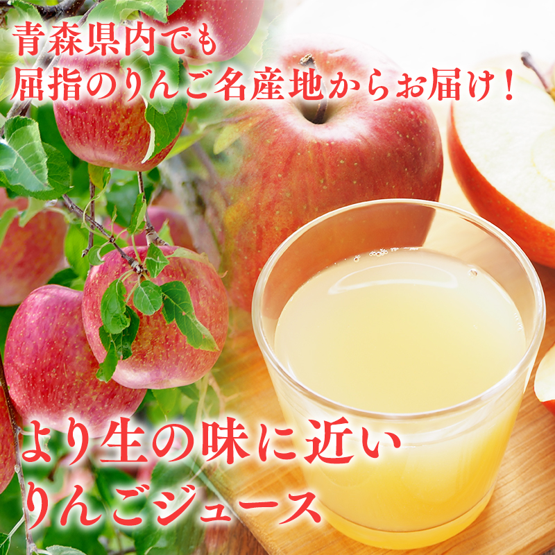 ひろふね林檎果汁100％（ブレンド1L×6本入り）