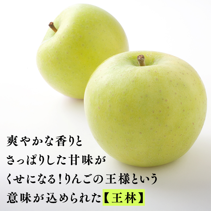 【11～12月発送】贈答用 農家直送 樹上熟成りんご 王林・葉とらずサンふじ 約3kg【平川市産・青森りんご】