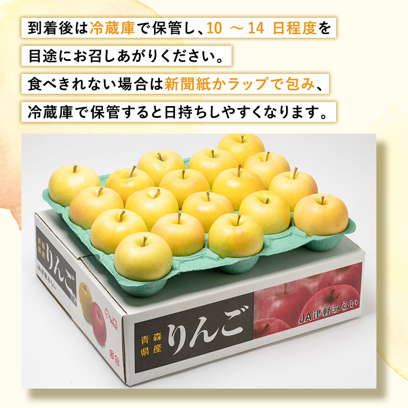 10月 トキ約5kg 【JA津軽みらい・平川市産・青森りんご】