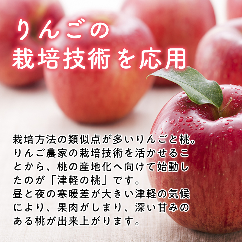 津軽のフルーツビネガー もも酢275ml×1本