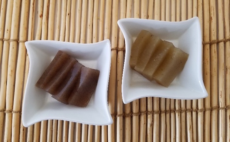 青森えご草 えご黒晒 70ｇ えご白晒 50ｇ えご 晒えご もちもち 磯の香り サラダ 刺身 酢の物 えご草 乾燥 青森県 深浦町
