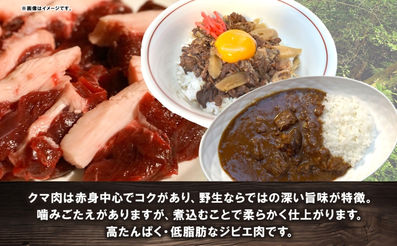 白神クマカレー 230g×3個 ジビエ 熊 くま クマ カレー 加工品 レトルト 惣菜 お肉 肉 熊肉 高たんぱく ヘルシー ご当地 グルメ 珍味 マタギ 白神山地 常温 青森県 西目屋村