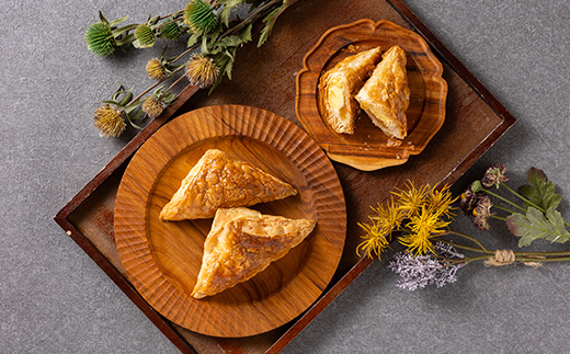 ふじのりんごのクリームパイ(10個入り)【配送不可地域：離島・沖縄県】