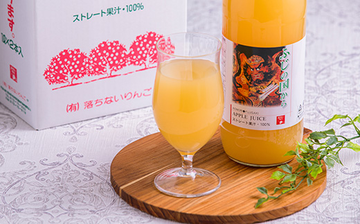 ふじの国からりんごジュース1リットル×3本入り(約3kg)【配送不可地域：離島・沖縄県】