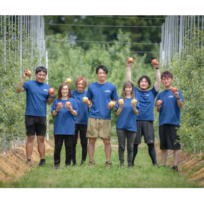産地直送　葉とらずサンふじ　訳あり　約2kg【配送不可地域：離島・沖縄県】