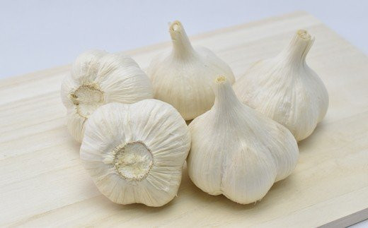 【2026年8月発送】【早期予約品】にんにく(1kg) 栽培期間中農薬、化学肥料不使用　【送料無料 青森県 七戸町 にんにく 野菜 ガーリック 調味料】　【02402-0068】