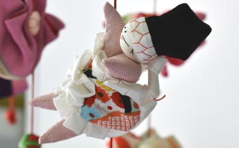 雛のつるし飾り（大）【02402-0071】